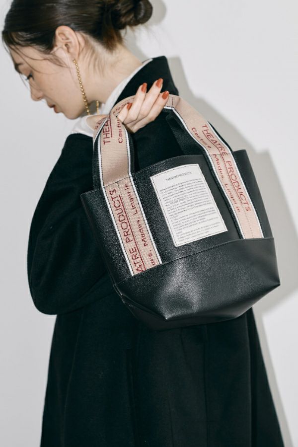 FAKE LEATHER TOTE “MISSISSIPPI” -S- | THEATRE PRODUCTS（シアタープロダクツ）公式通販