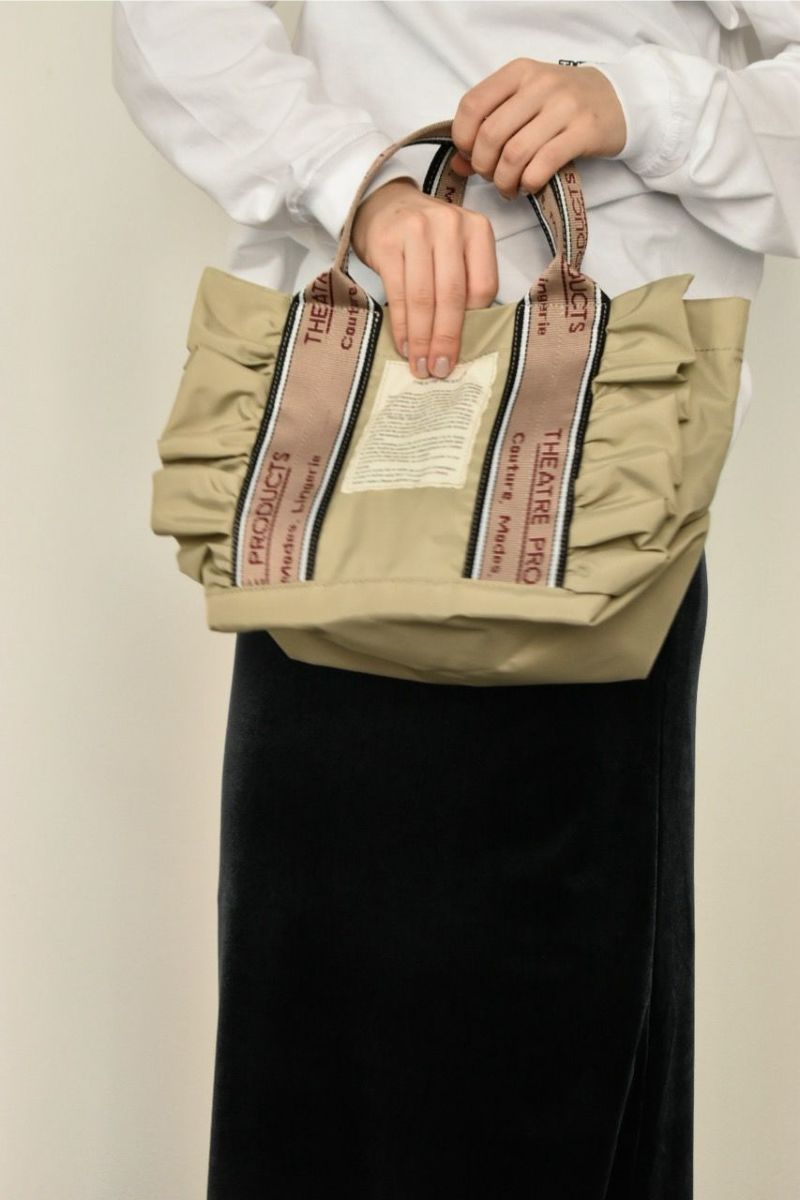 2WAY FRILL TOTE “THAMES”-M-/フリルトート“テムズ”-M