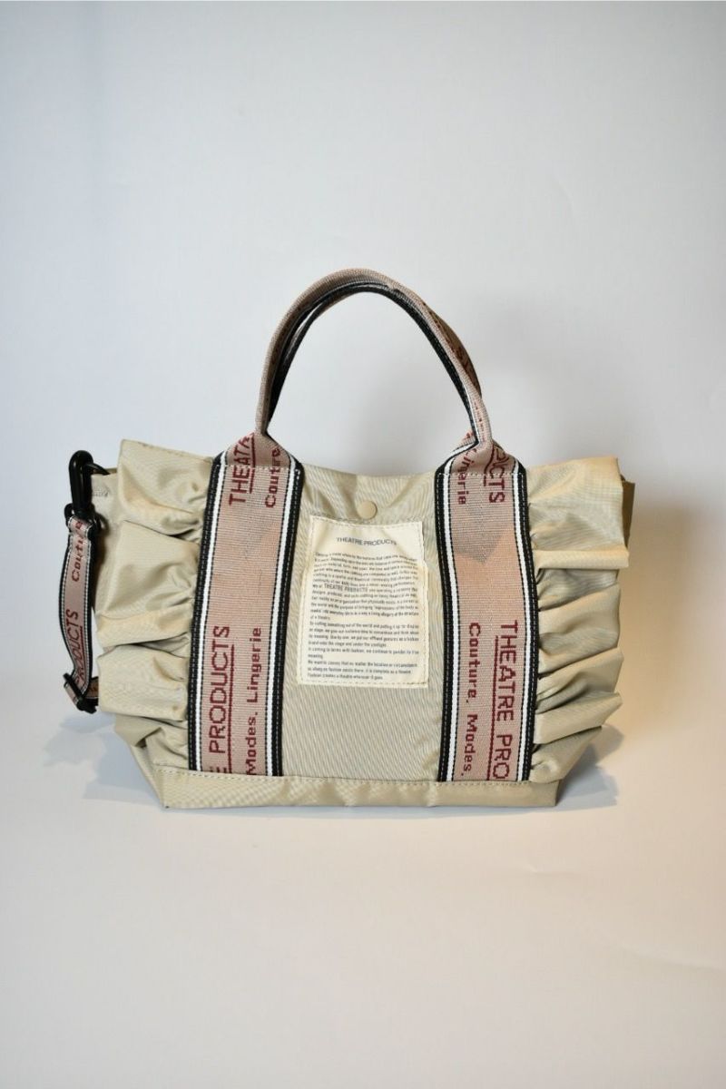 2WAY FRILL TOTE “THAMES”-M-/フリルトート“テムズ”-M