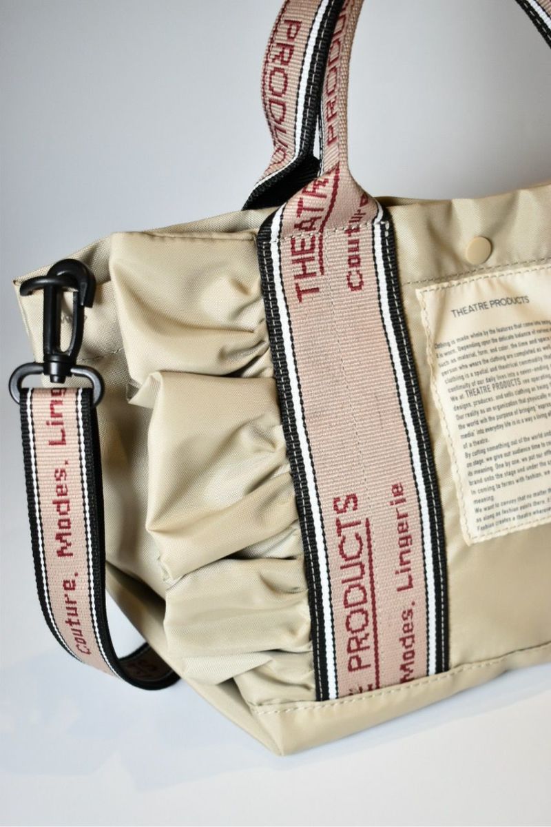 2WAY FRILL TOTE “THAMES”-M-/フリルトート“テムズ”-M