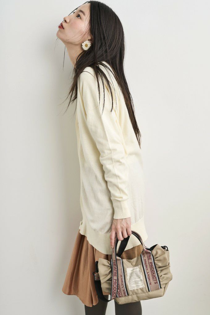 2WAY FRILL TOTE “THAMES”-S-/フリルトート“テムズ”-S