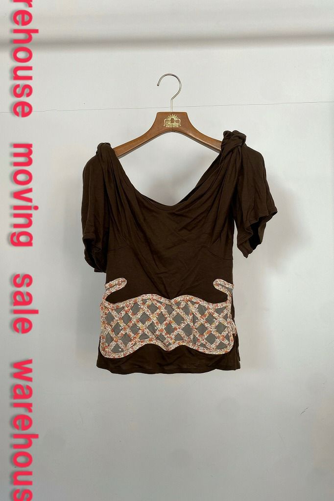 THEATRE PRODUCTS】RACE T-SHIRT-BROWN-/TT0081 | THEATRE PRODUCTS