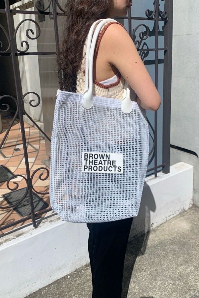 PVC MESH TOTE BAG Msize/PVCメッシュトートバッグMサイズ | THEATRE PRODUCTS（シアタープロダクツ）公式通販