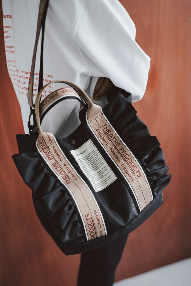 2WAY FRILL TOTE “THAMES”-L-/フリルトート“テムズ”-L