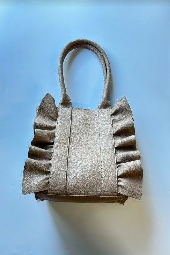 FAKE LEATHER FRILL BAG /フェイクレザーフリルバッグ | THEATRE PRODUCTS（シアタープロダクツ）公式通販